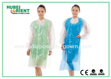 CE MDR Certificated Plastic PE Disposable Aprons For Food Service/Medical Grade