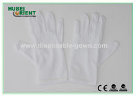 OEM Disposable Nylon Gloves For Clean Room 40D White Color
