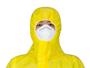CE Type 3 PP PE Disposable Chemical Coverall Safety Overall Suit Protective Clothing