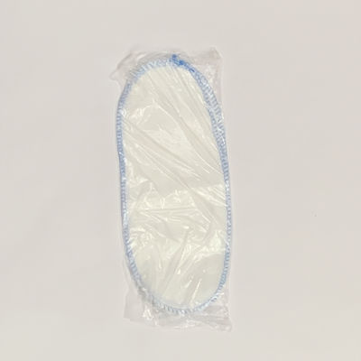 Beauty Salon Disposable Whole Top PP Nonwoven Slippers With Blue Thread Sewing