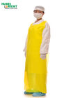 Odorless Disposable PE Apron No Sleeves Waterproof And Fluid Resistant Protective Apron