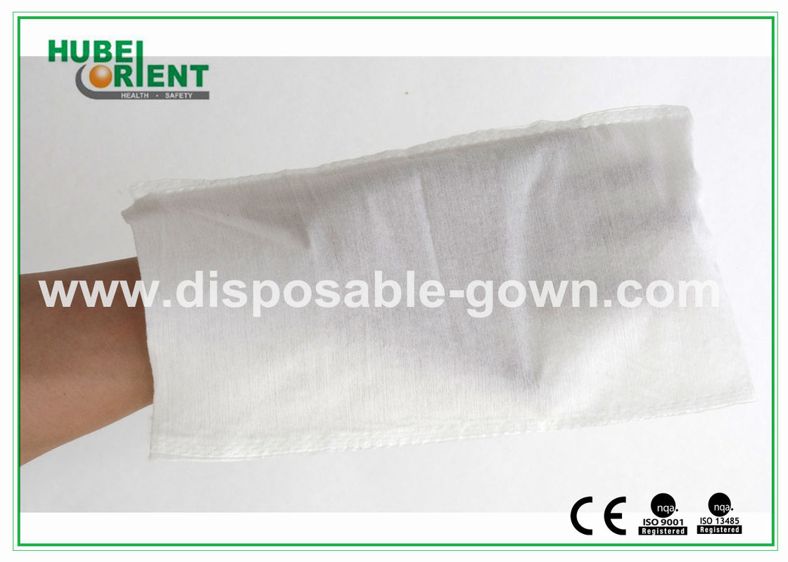 White Hospital Disposable Products Disposable Wiping Cloth Free Size , CE Certificates