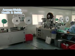 الموافقة على EN14683/ASTMF2100 قناع وجهي جراحي مستخدم مرة واحدة مع ربطة عنق للمستشفى / العيادة