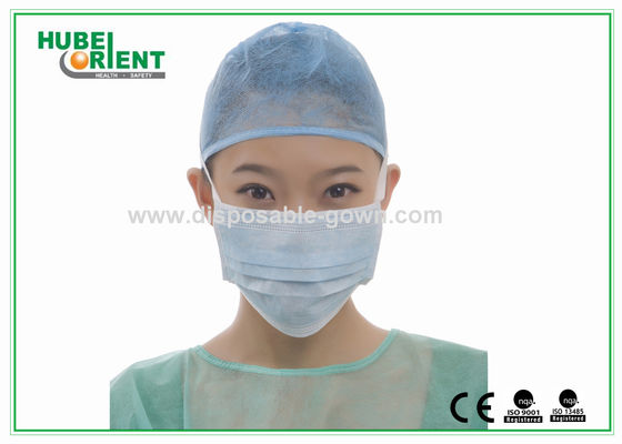 Colored Disposable Use Medical Face Mask With Tie-on By Non-woven For Dental/Clinic