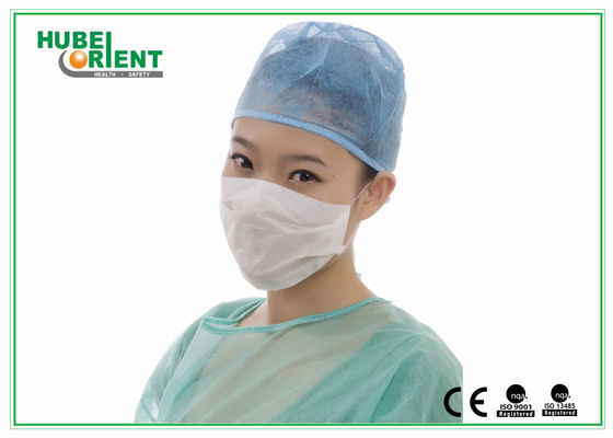 Anti Dust White 2 Ply Paper Disposable Face Masks for Hospital
