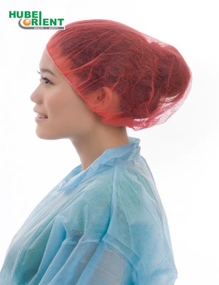 Disposable Soft Non-Woven Polypropylene Surgical Bouffant Cap With Single Elastic