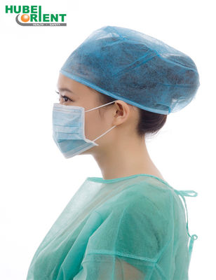 Blue Medical 3 Ply Face Mask / Disposable Earloop Face Mask For Hygienic Application